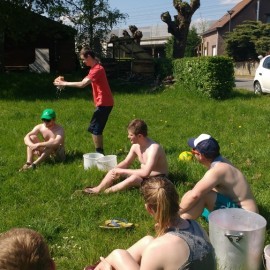 Akabe Waterspelletjes  45 - Scouts en Gidsen Zaventem 